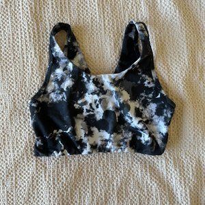 REVOLVE Strut This Twist Back Tie Dye Sports Bra, size M